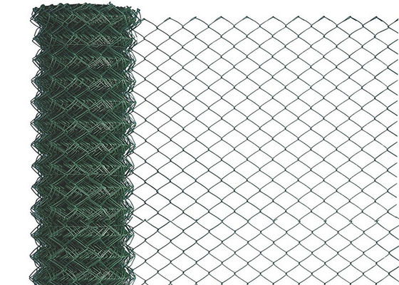 الزنك سبائك الألومنيوم الماس سلسلة ربط السور لفة 50x50mm 4ft
