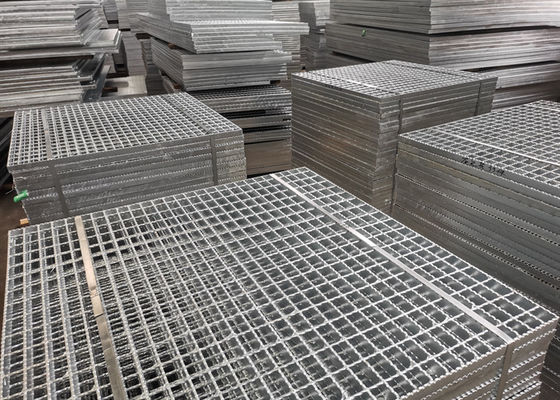 منصة صريف مجلفنة غير قابلة للانزلاق شديدة التحمل 75x10mm