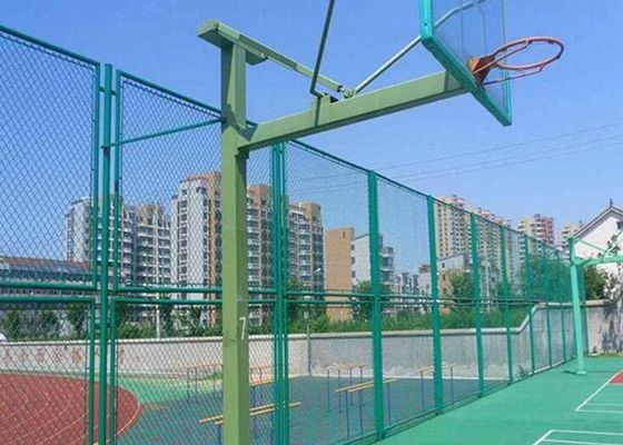 4.0mm تراجع الساخنة 6FT ارتفاع الماس سلسلة ربط السور لسور الطريق السريع