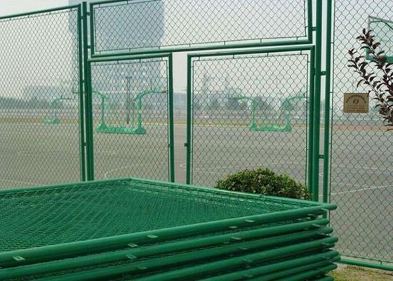 4.0mm تراجع الساخنة 6FT ارتفاع الماس سلسلة ربط السور لسور الطريق السريع