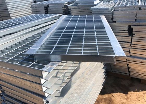 قضبان خندق فولاذية مجلفنة على الساخن صريف Q235 للممرات